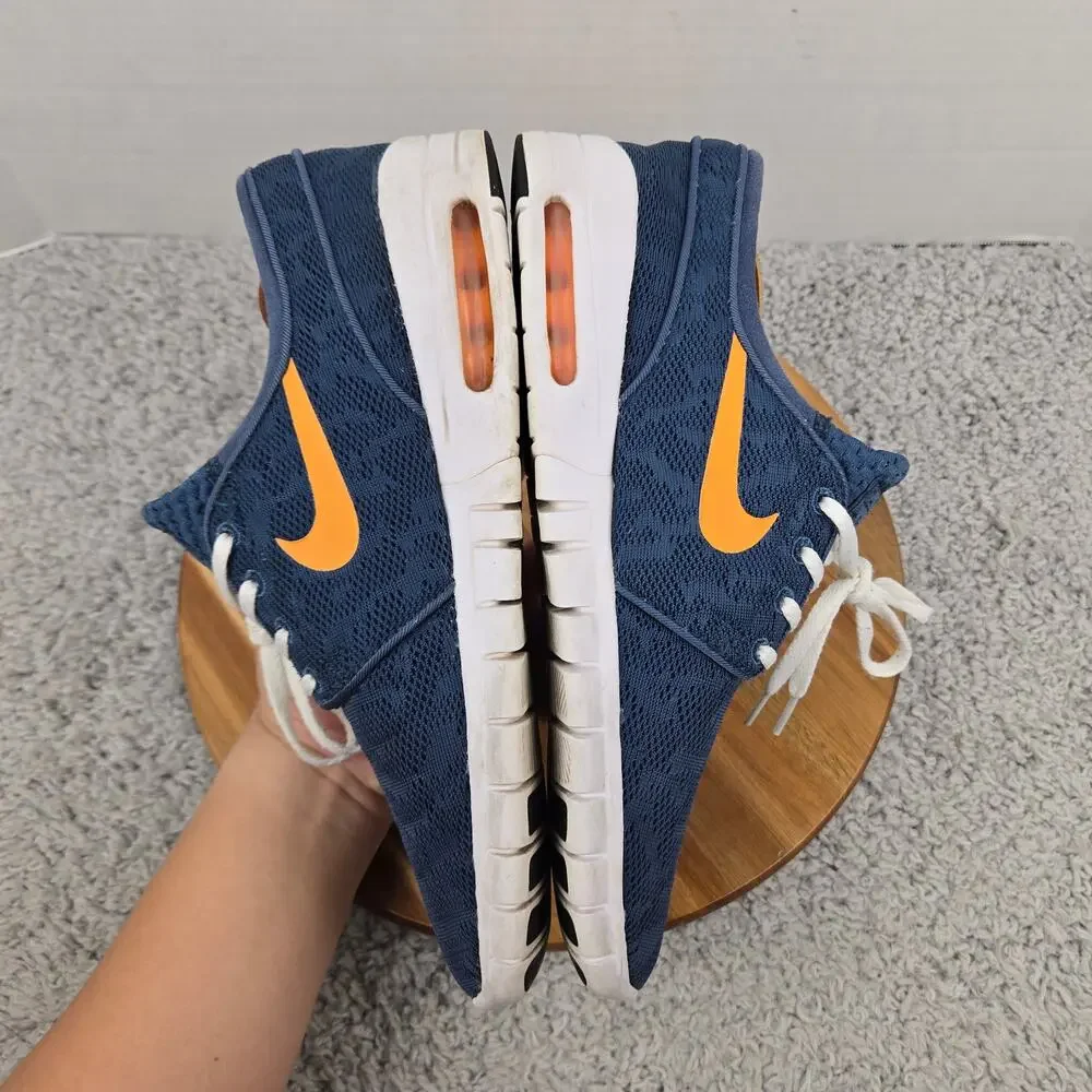 Nike SB Mens 9 Stefan Janoski Max New Slate Mango Athletic Sneaker 631303-418
